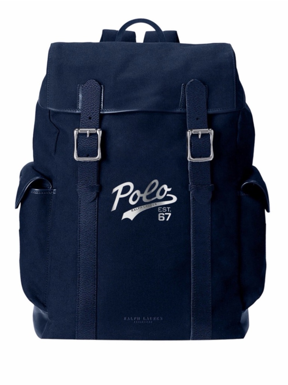 Polo Ralph Lauren Backpack Navy with White Logo NWOT